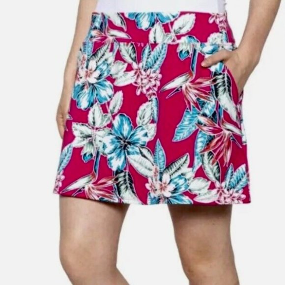 TOMMY BAHAMA Women's Athletic Skort "Island Floral" NWT Size S - Picture 10 of 10